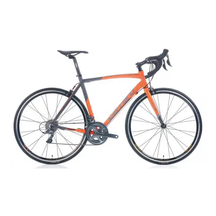 CARRARO RACE 022 ERKEK YARIŞ BİSİKLETİ 520H V 28 JANT 16 VİTES MAT TURUNCU-GRİ-SİYAH