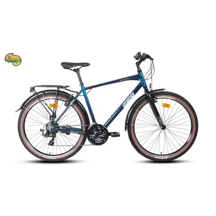 CARRARO SPORTIVE 721 ERKEK ŞEHİR BİSİKLETİ 457H V 27.5 JANT 21 VİTES MAVİ MOR YEŞİL BUKALEMUN TURKUAZ