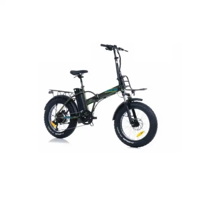CORELLİ BROSTER MOONER FAT BIKE ELEKTRİKLİ KATLANIR BİSİKLET 42CM HD 20 JANT 7 VİTES METALİK YEŞİL