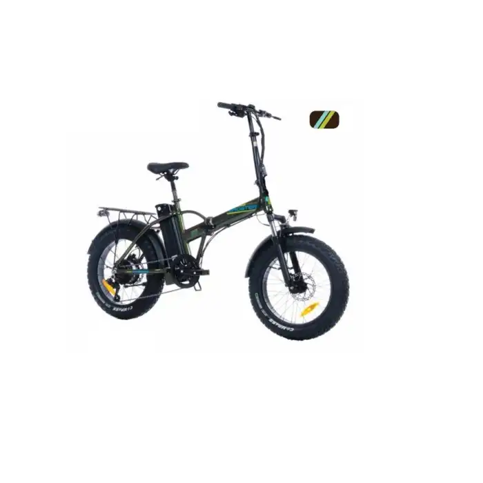 CORELLİ BROSTER VALCO FAT BIKE ELEKTRİKLİ KATLANIR BİSİKLET 42CM MD 20 JANT 7 VİTES METALİK KAHVE