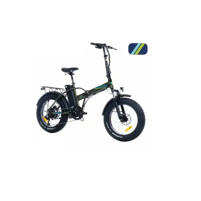 CORELLİ BROSTER VALCO FAT BIKE ELEKTRİKLİ KATLANIR BİSİKLET 42CM MD 20 JANT 7 VİTES METALİK MAVİ