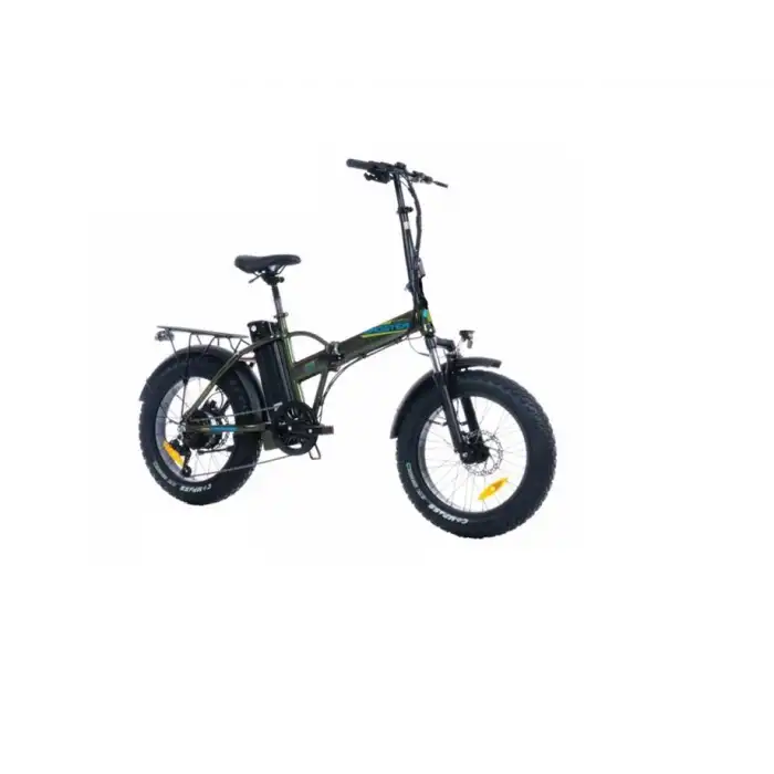 CORELLİ BROSTER VALCO FAT BIKE ELEKTRİKLİ KATLANIR BİSİKLET 42CM MD 20 JANT 7 VİTES METALİK YEŞİL