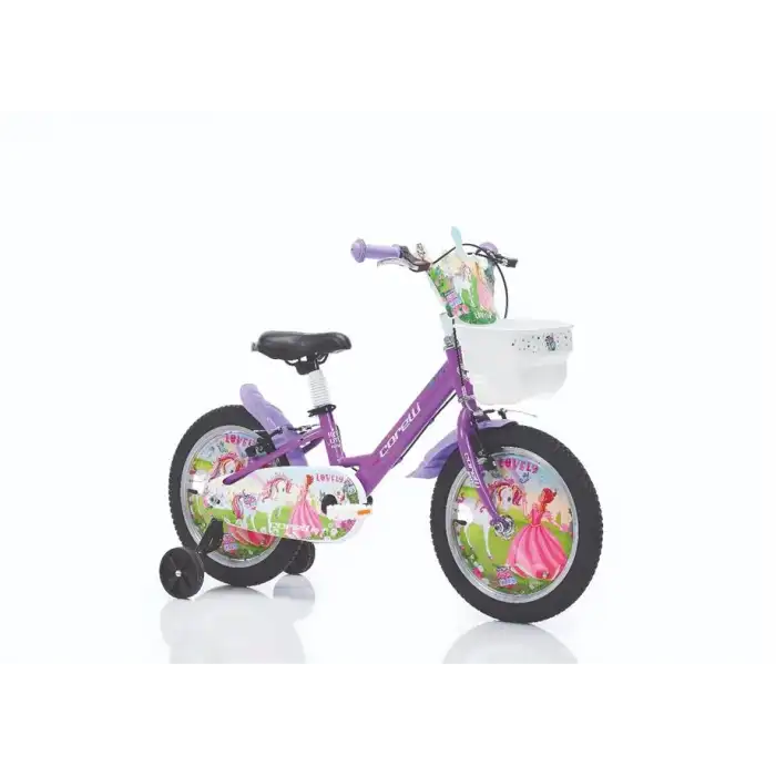 CORELLİ LOVELY KIZ ÇOCUK BİSİKLETİ V 16 JANT MOR BEYAZ