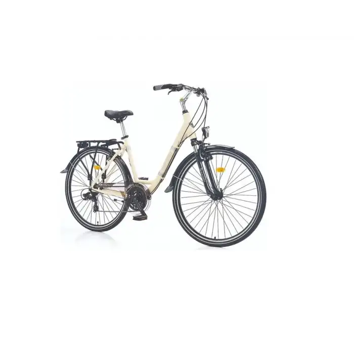 CORELLİ MOCHA 1.0 BAYAN ŞEHİR BİSİKLETİ 480H V 28 JANT 21 VİTES KREM KOYU GRİ AÇIK GRİ