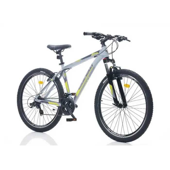 CORELLİ VIA 1.1 ERKEK DAĞ BİSİKLETİ 459H V 27.5 JANT 21 VİTES GRİ AÇIK YEŞİL GRİ