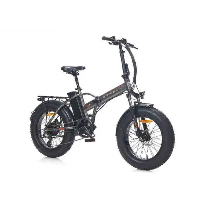 CORELLİ VONIQ FAT BIKE ELEKTRİKLİ KATLANIR BİSİKLET  42CM MD 20 JANT 8 VİTES GRİ