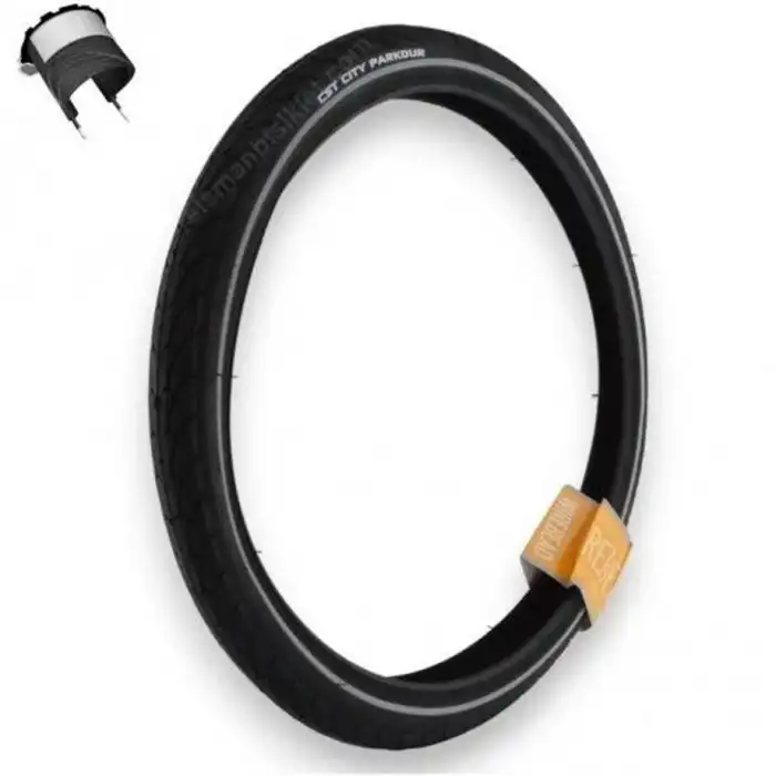 CST C1762 20X1.75  EPS ZIRHLI REFLEKTÖRLÜ ŞEHİR DIŞ LASTİK SİYAH TB00504500