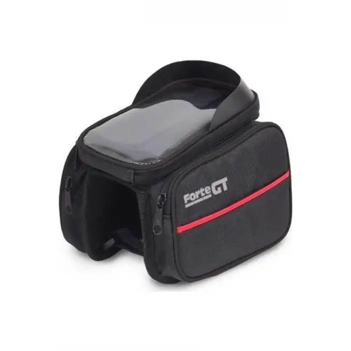 XBYC 822 BİSİKLET KADRO ÜSTÜ ÇANTA SİYAH KIRMIZI