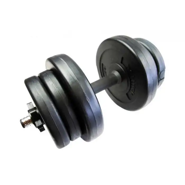 HATTRICK HDS10 DAMBIL SET PVC 10,5 KG SİYAH