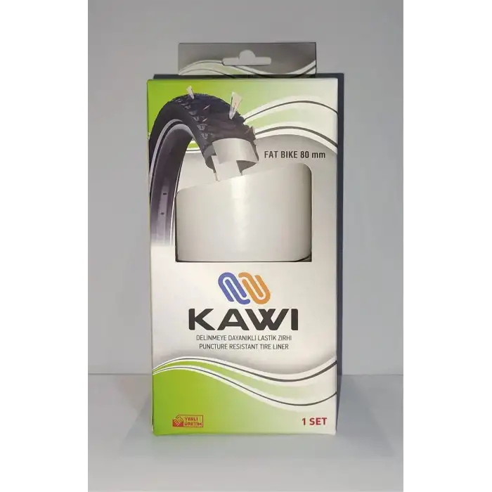 KAWI PATLAK ÖNLEYİCİ BİSİKLET LASTİK ZIRHI FATBIKE 20 JANT UYUMLU BEYAZ