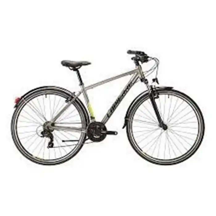 LAPIERRE TREKKING 1.0 ERKEK ŞEHİR BİSİKLETİ  600H V 28 JANT 21 VİTES GRİ LİME YEŞİL SİYAH