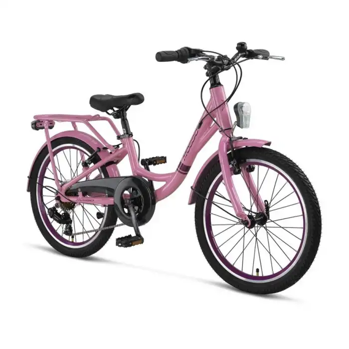 MOSSO INFINITY-20-V KIZ ÇOCUK BİSİKLETİ 254H 20 JANT 6 VİTES LIGHT PINK