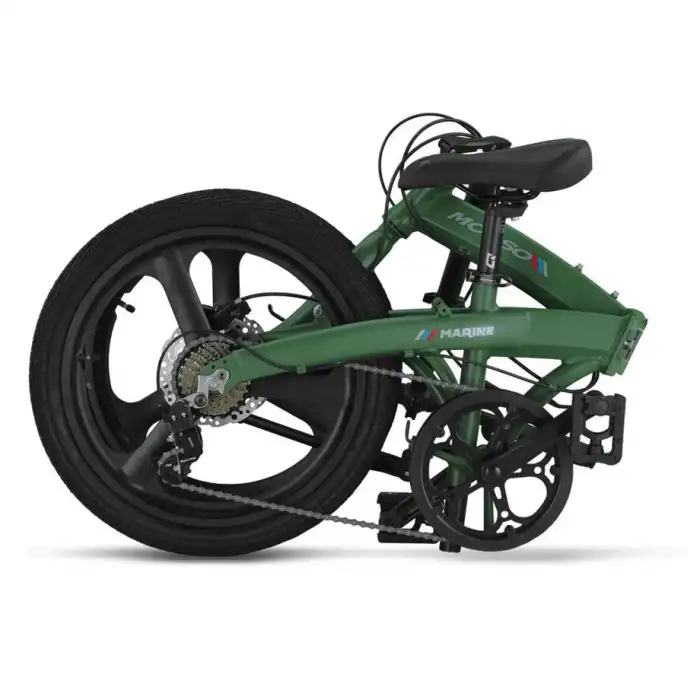 MOSSO MARINE-20-HYD-7V KATLANIR BİSİKLET 310H 20 JANT 7 VİTES MAT RACE GREEN