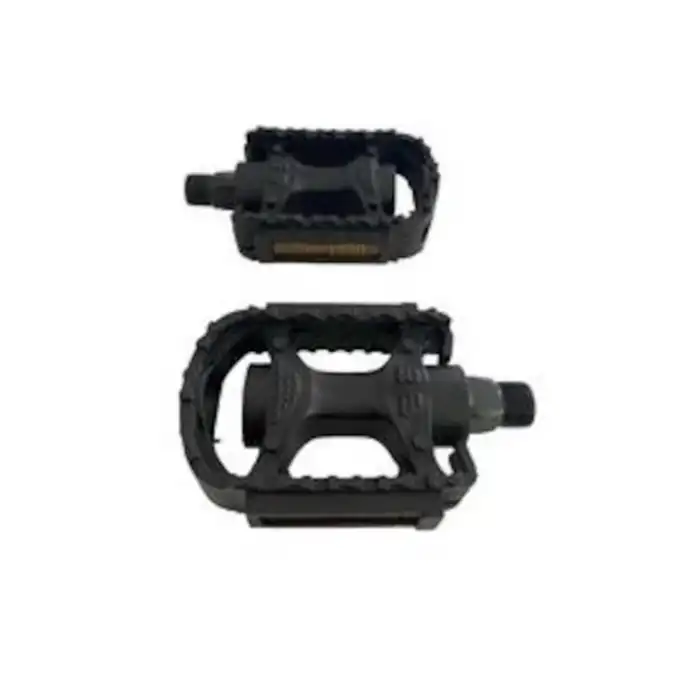 PEDAL BRT ÇOCUK BİSİKLETİ 16 JANT İÇİN PLASTİK BİLYASIZ  REFLEKTÖRLÜ ÇİFT SİYAH