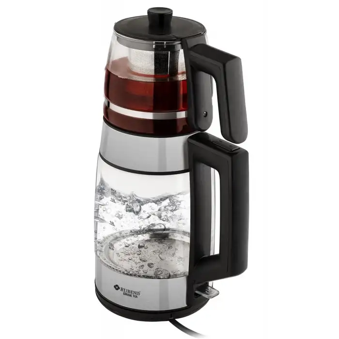 RUBENIS DRİNK TEA CAM ÇAYCI ELEKTRİKLİ ÇAY MAKİNESİ 1850W-2200W