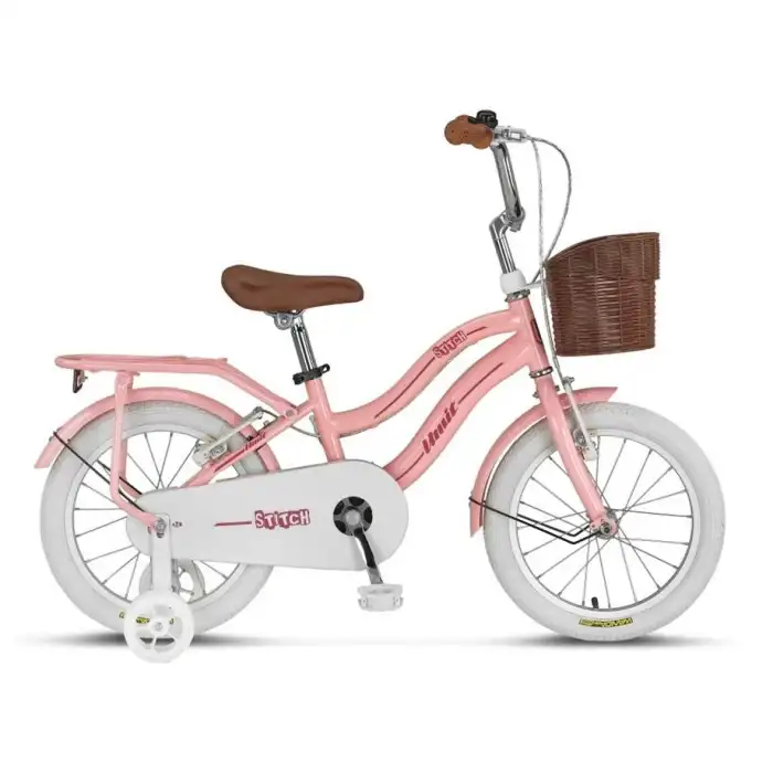 ÜMİT 1641 STITCH L-ATB-V-KIZ ÇOCUK BİSİKLETİ 16 JANT PEMBE