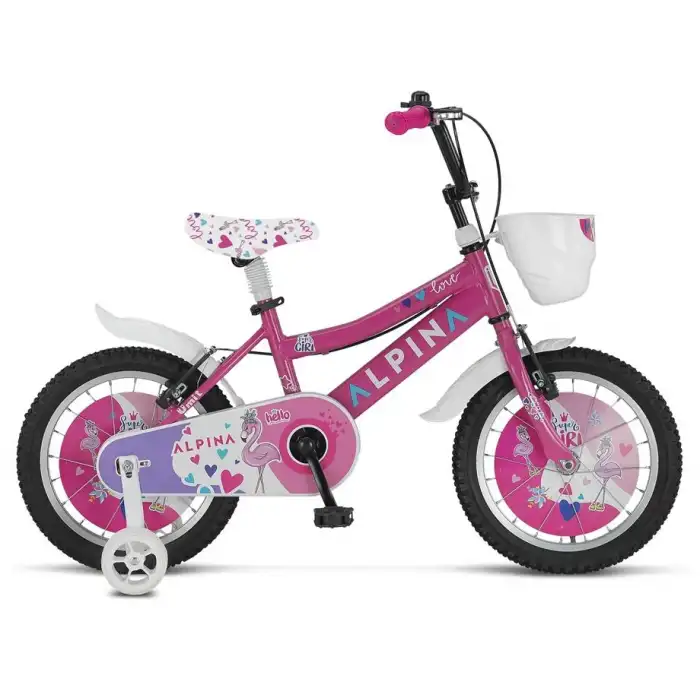 ÜMİT 1647 ALPINA-L-BMX-V KIZ ÇOCUK BİSİKLETİ 332H V 16 JANT PEMBE