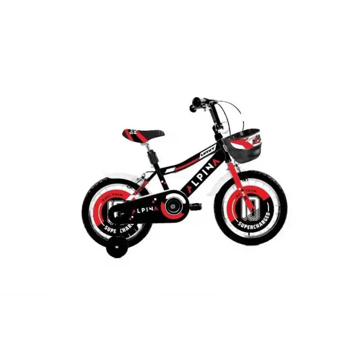 ÜMİT 1647 ALPINA-M-BMX-V ERKEK ÇOCUK BİSİKLETİ 16 JANT SİYAH KIRMIZI