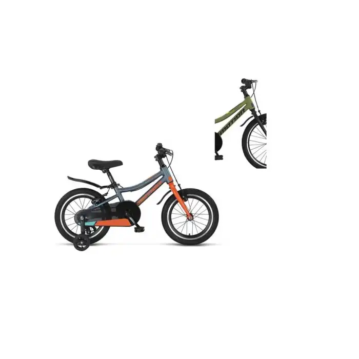 ÜMİT 1673 MOTION ERKEK ÇOCUK BİSİKLETİ V 16 JANT HAKİ LİME