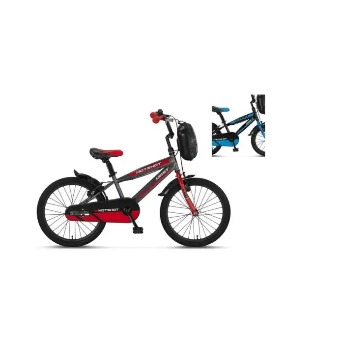 ÜMİT 2010 HOTSHOT-CANTA-V ERKEK ÇOCUK BİSİKLETİ 20 JANT SİYAH MAVİ