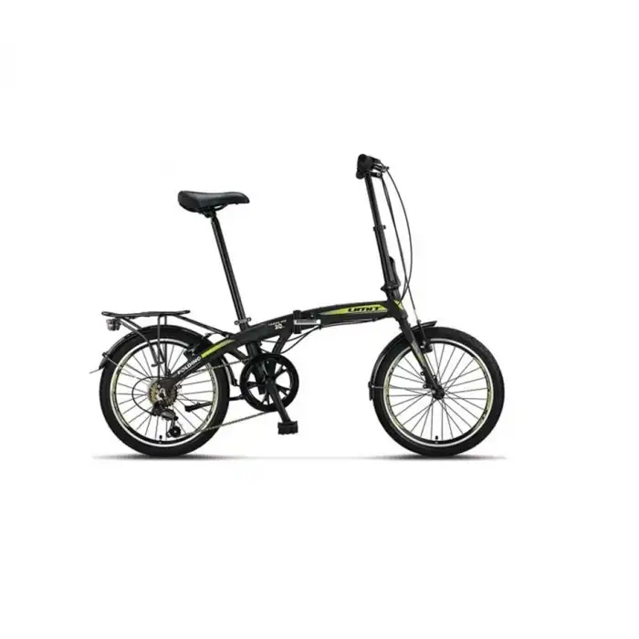 ÜMİT 2036 FOLDING KATLANIR BİSİKLET V 20 JANT 6 VİTES BLACK ANTRACİTE GOLD