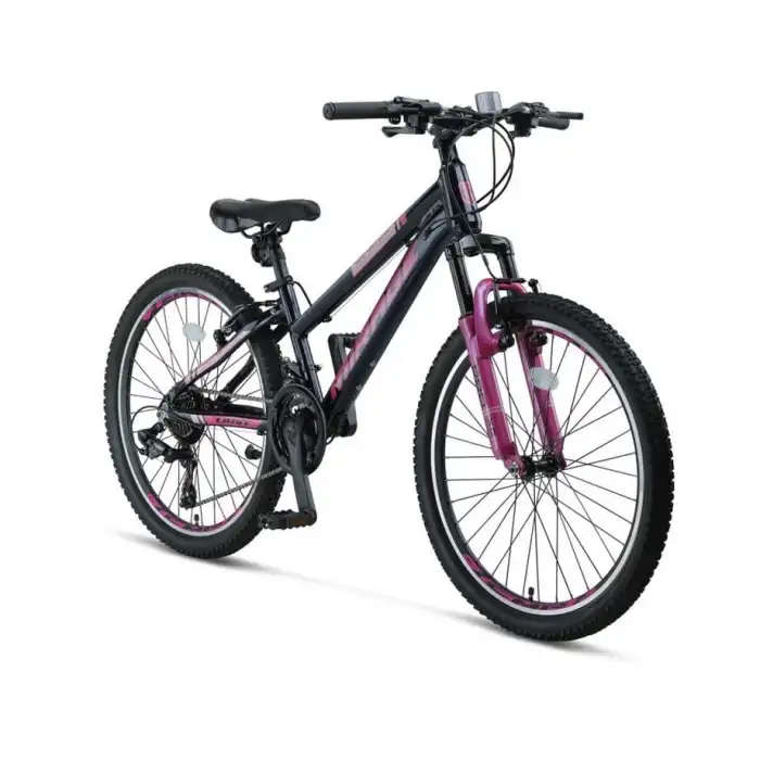 ÜMİT 2466 MIRAGE BAYAN DAĞ BİSİKLETİ 305H V 24 JANT 21 VİTES SİYAH PEMBE