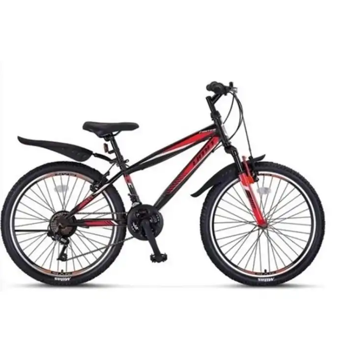 ÜMİT 2468 FASTER ERKEK DAĞ BİSİKLETİ V 24 JANT 21 VİTES SİYAH KIRMIZI