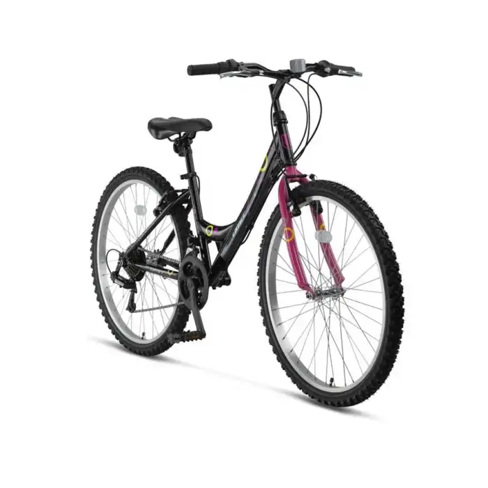 ÜMİT 2600 COLORADO KADIN DAĞ BİSİKLETİ V 26 JANT 21 VİTES SİYAH PEMBE