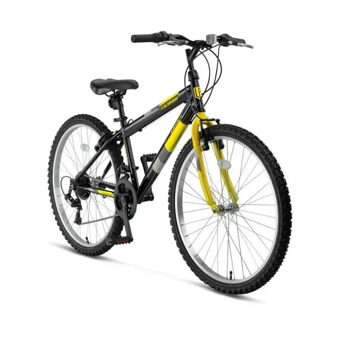ÜMİT 2601 COLORADO ERKEK DAĞ BİSİKLETİ V 26 JANT 21 VİTES SİYAH SARI