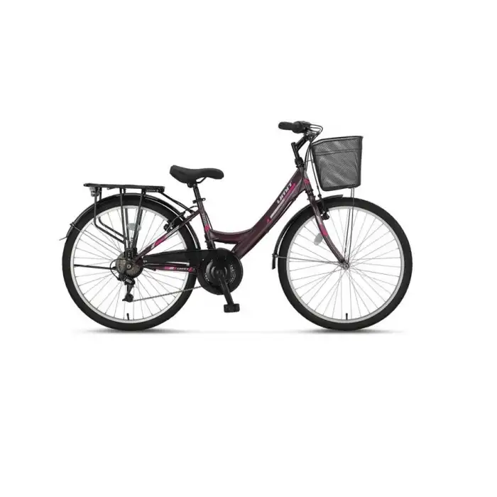 ÜMİT 2608 SAFIRO SEPETLİ BAYAN ŞEHİR BİSİKLETİ V 26 JANT 21 VİTES MÜRDÜM