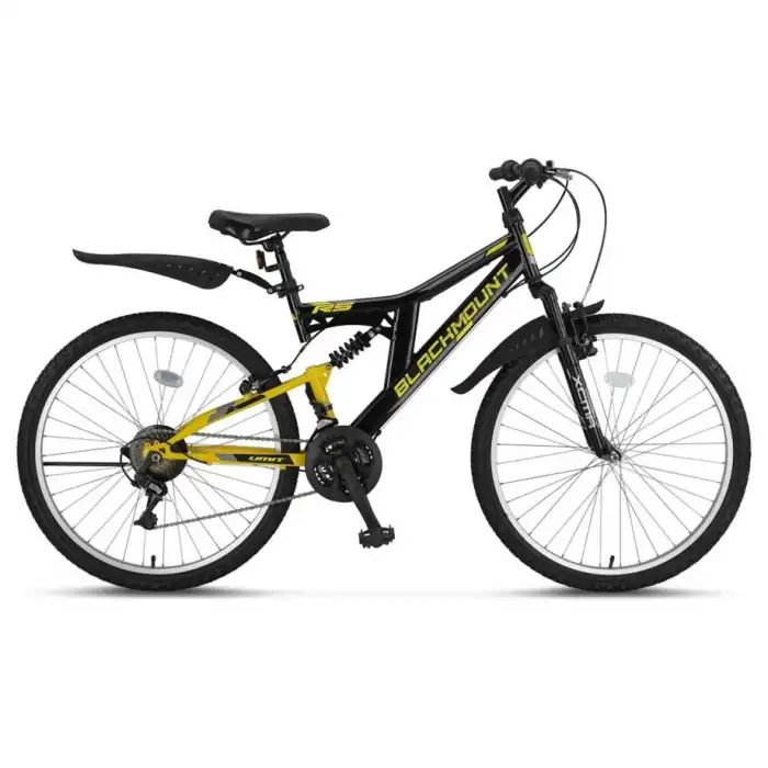 ÜMİT 2629 BLACKMOUNT AMS.ERKEK DAĞ BİSİKLETİ V 26 JANT 21 VİTES SİYAH SARI