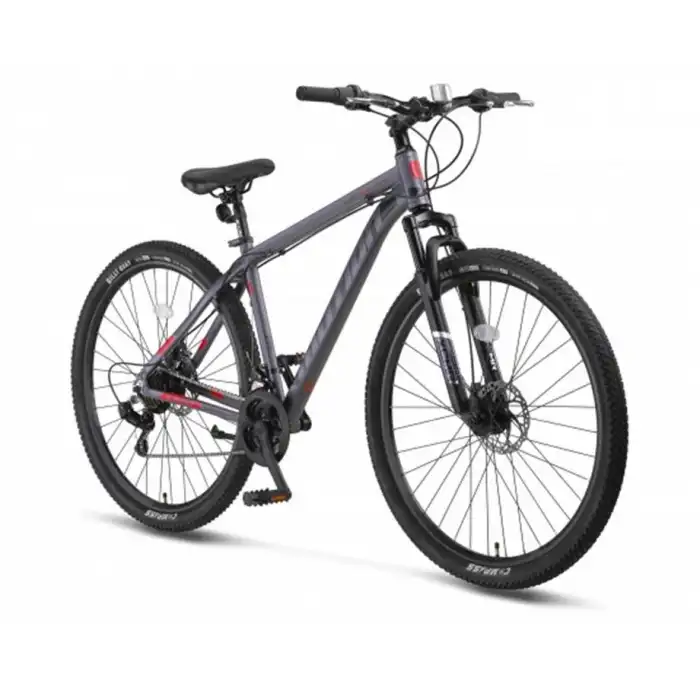 ÜMİT 2678 MOTION M-2D ERKEK DAĞ BİSİKLETİ 356H 26 JANT 21 VİTES SİYAH KIRMIZI