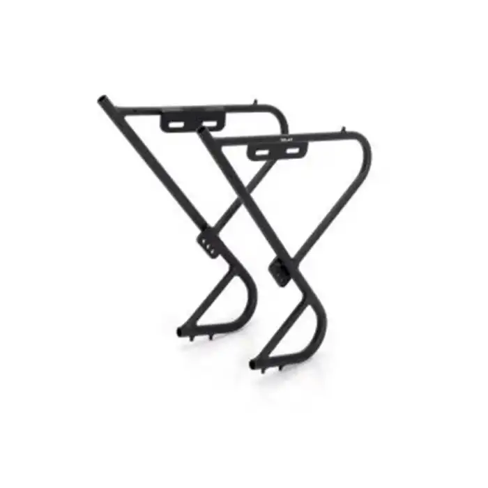 XLC LR-F02 LOWRIDER CARRIER BİSİKLET ÖN BAGAJ 26-28 JANT UYUMLU ALÜMİNYUM MAT SİYAH 2500601200