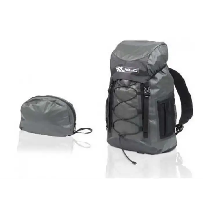 XLC SIRT ÇANTASI SU GEÇİRMEZ KATLANABİLİR BA-W23 22L ANTRASİT GRİ