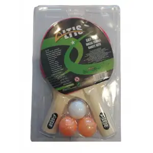 ALTIS SDT1515 MASA TENİSİ RAKET SETİ 2 RAKET 3 TOP AMBALAJLI