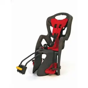 BELLELLİ PEPE STANDART KADRO BAĞLANTILI BİSİKLET ÇOCUK TAŞIYICI GRİ KIRMIZI