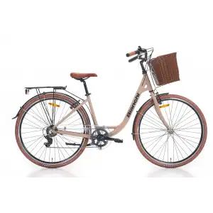BIANCHI C281 KADIN ŞEHİR BİSİKLETİ 420H V 28 JANT 7 VİTES CREAM BLACK GLOSSY