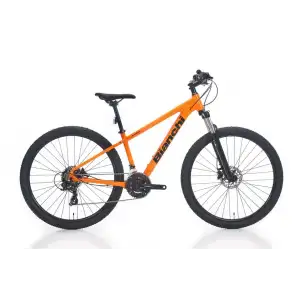 BIANCHI MAGMA 27.3 ERKEK DAĞ BİSİKLETİ 480H HD 27.5 JANT 21 VİTES TOURNEY ORANGE BLACK GLOSS
