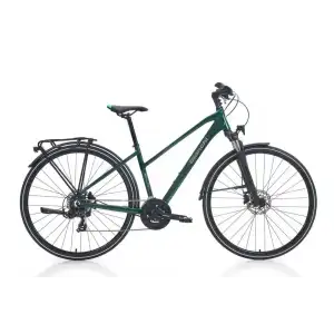 BIANCHI NEWTOURER 21 ST TOURNEY KADIN ŞEHİR BİSİKLETİ 430H HD 28 JANT 21 VİTES KOYU YEŞİL GRİ