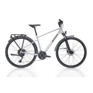 BIANCHI NEWTOURER CUES ERKEK ŞEHİR BİSİKLETİ 510H HD 28 JANT 20 VİTES ATD500 LIGHT GREY MATT GRAPHITE GLOSS