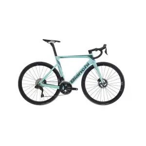 BIANCHI OLTRE RACE 105 DISC KARBON ERKEK YOL YARIŞ BİSİKLETİ 500H HD 28 JANT 12 VİTES IRID MAT