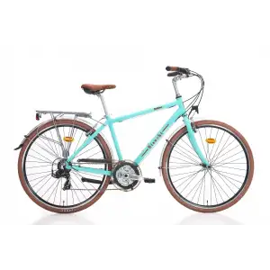 BIANCHI RUBINO ERKEK ŞEHİR BİSİKLETİ 470H V 28 JANT 21 VİTES CELESTE GLOSSY