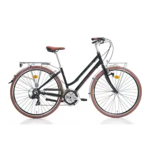 BIANCHI RUBINO KADIN ŞEHİR BİSİKLETİ 430H V 28 JANT 21 VİTES BLACK GLOSSY