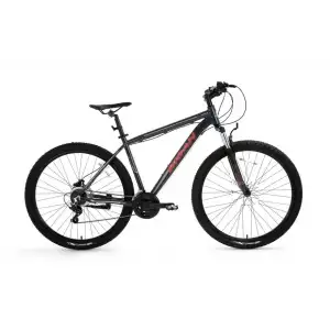 BİSAN ATLAS ERKEK DAĞ BİSİKLETİ 48CM V 27.5 JANT 21 VİTES PARLAK GRİ KIRMIZI