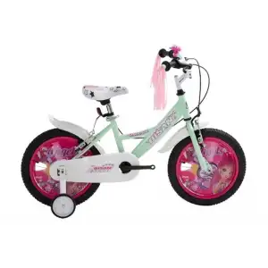 BİSAN KDS 2100 KIZ ÇOCUK BİSİKLETİ 26CM 16 JANT MİNT YEŞİL SARI