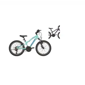 BİSAN KDX 2500-V KIZ ÇOCUK BİSİKLETİ 28CM V 20 JANT 21 VİTES METALİK MOR PEMBE BEYAZ
