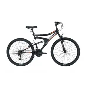 BİSAN MTS 4300 AMS.ERKEK DAĞ BİSİKLETİ 40CM V 24 JANT 21 VİTES MAT SİYAH TURUNCU