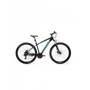 BİSAN MTX 7200 ERKEK DAĞ BİSİKLETİ 43CM MD 29 JANT 24 VİTES MAT SİYAH MAVİ