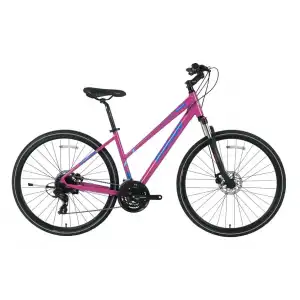 BİSAN TRX 8300 KADIN ŞEHİR BİSİKLETİ 45CM HD 28 JANT 27 VİTES ALTUS MOR MAVİ