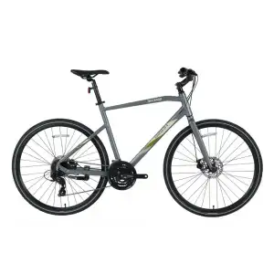 BİSAN TRX 8400 TOURNEY ERKEK ŞEHİR BİSİKLETİ 54CM MD 28 JANT 24 VİTES GRİ YEŞİL SARI